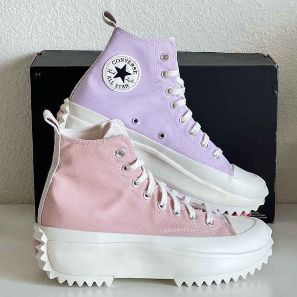 Pink Platform Converse Womens Light Pink Converse High Tops